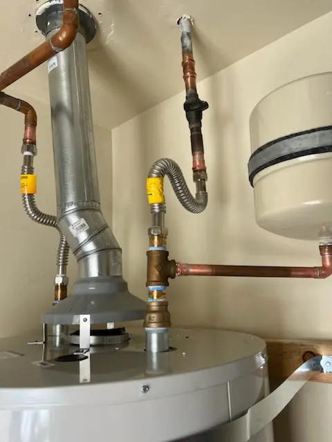 Water heater installation and plumbing repair in Broad Run