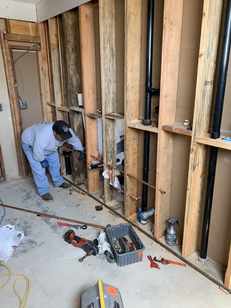 Commercial rough-in plumbing for Gas Line Repair in Broad Run